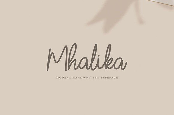 Mhalika Font Poster 1