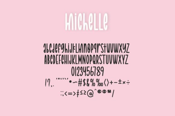 Michelle Font Poster 9