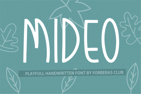 Mideo Font