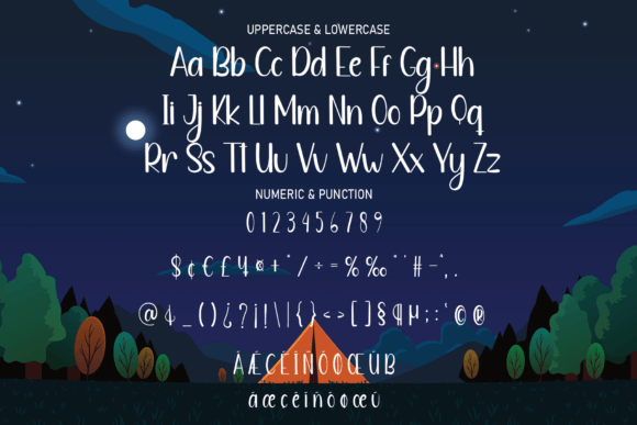Midnight Font Poster 6