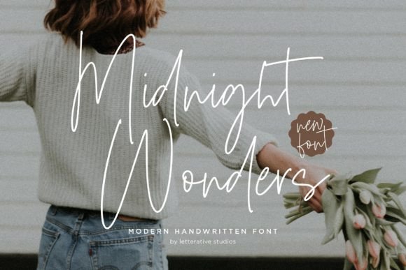 Midnight Wonders Font Poster 1