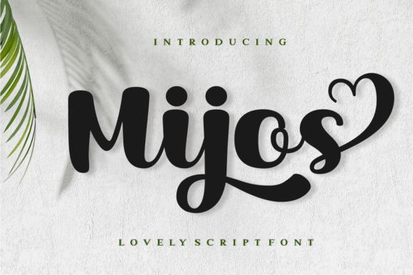 Mijos Font Poster 1