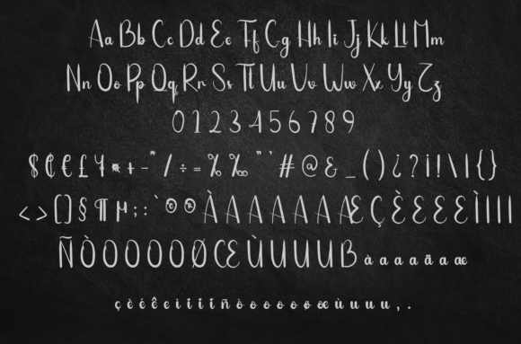 Milk Lemonade Font Poster 6