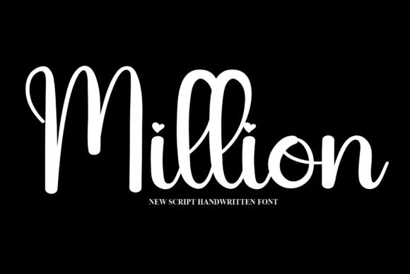 Million Font Poster 1