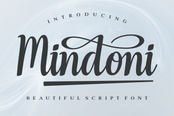 Mindoni Font Poster 1