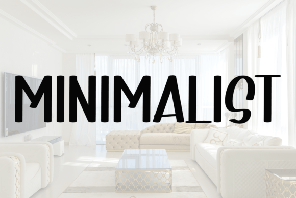Mini Home Font Poster 2