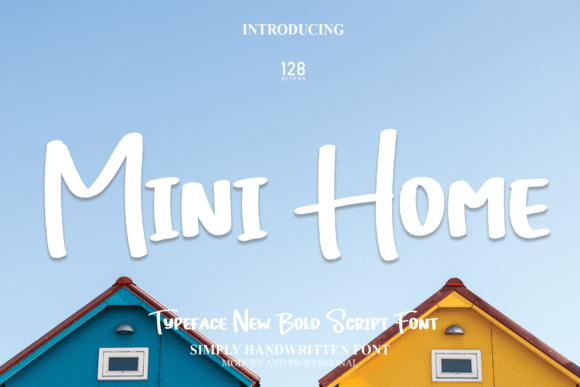 Mini Home Font Poster 1