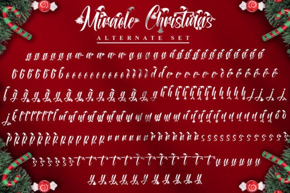 Miracle Christmas Font Poster 11