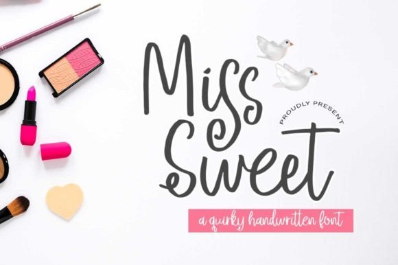 Miss Sweet Font Poster 1