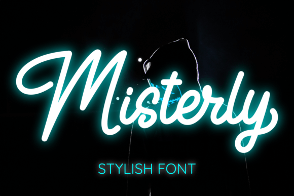 Misterly Font Poster 1