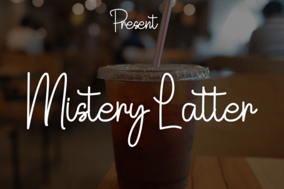 Mistery Latter Font Mistery Latter Font Poster 1