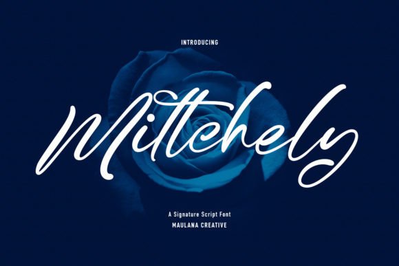 Mittchely Font Poster 1