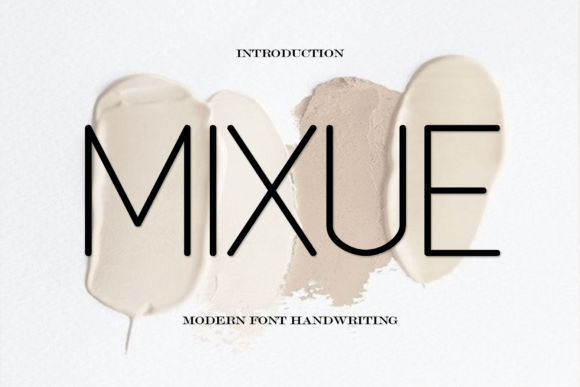 Mixue Font Poster 1