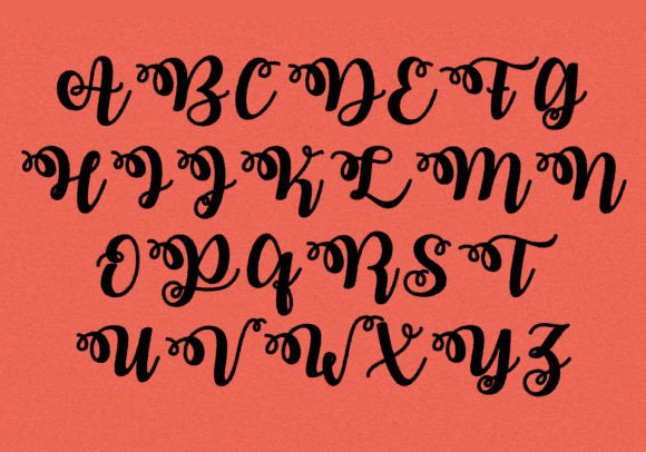 Moarmof Font Poster 3