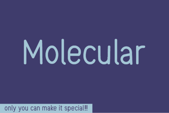Molecular Font