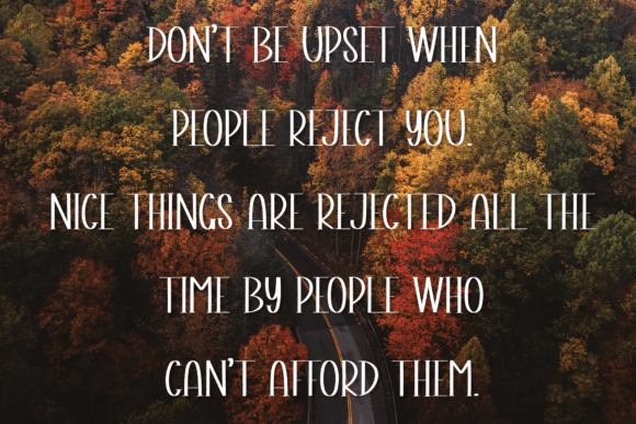 Moment December Font Poster 6