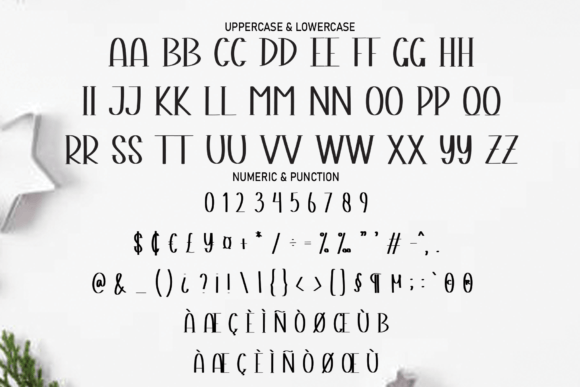 Moment December Font Poster 7