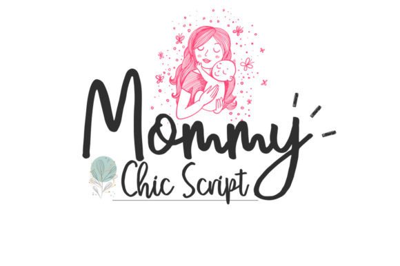 Mommy Font Poster 1