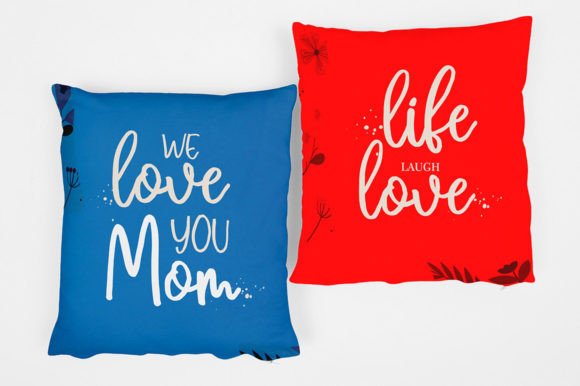 Mommy Font Poster 2