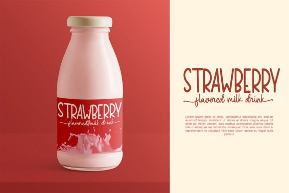 Monday Rainbow Font Poster 3