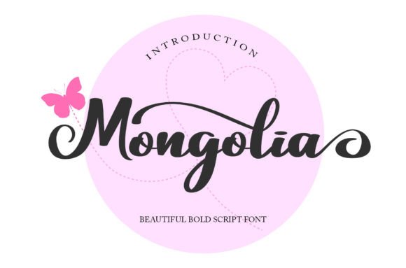 Mongolia Font Poster 1