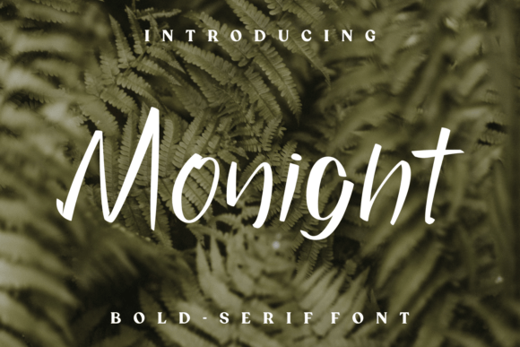 Monight Font Poster 1