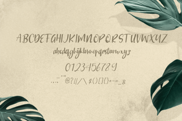Monorispa Font Poster 6