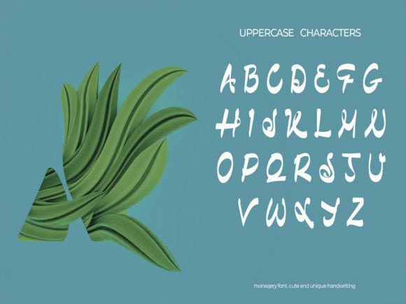 Monsqery Font Poster 3