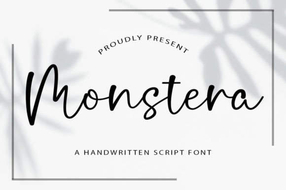 Monstera Font
