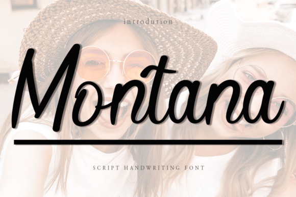 Montana Font Poster 1