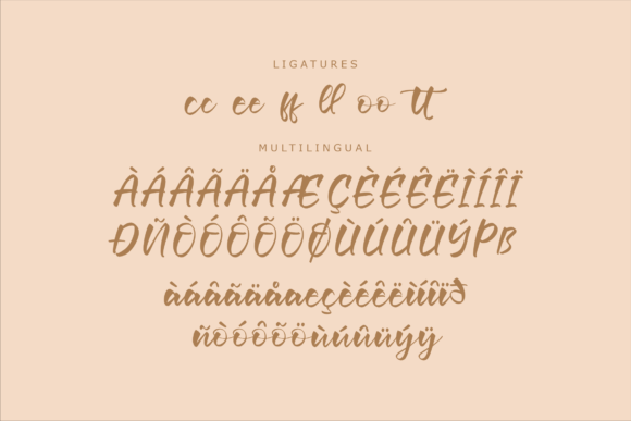 Montelifa Gelista Font Poster 13