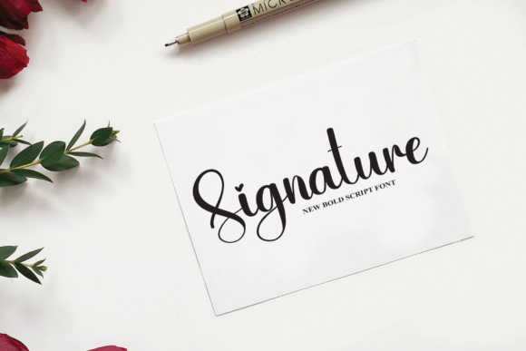 Monthly Font Poster 5