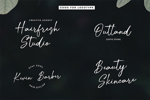 Moonlight Paradise Font Poster 2