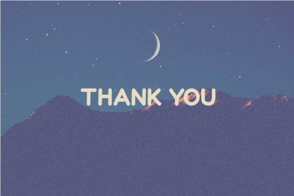 Moonright Font Poster 6