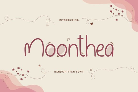 Moonthea Font Poster 1