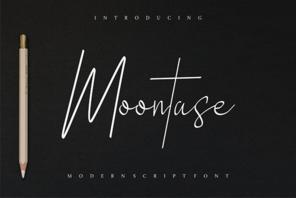 Moontose Font Poster 1