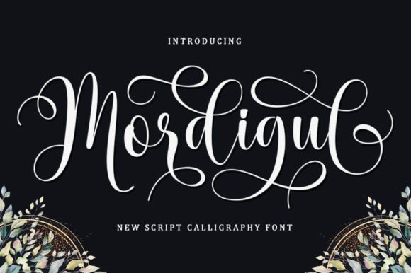 Mordigul Font Poster 1