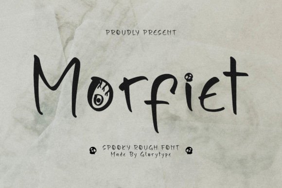 Morfiet Font Poster 1