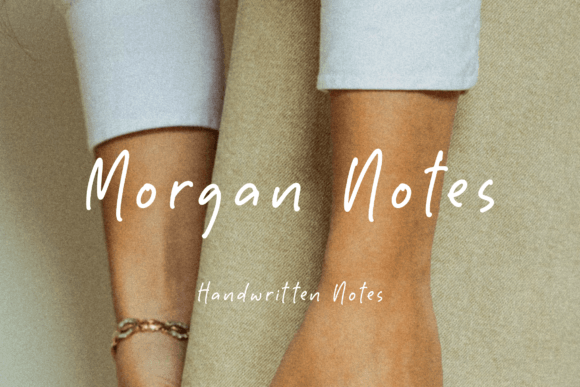 Morgan Notes Font Poster 1