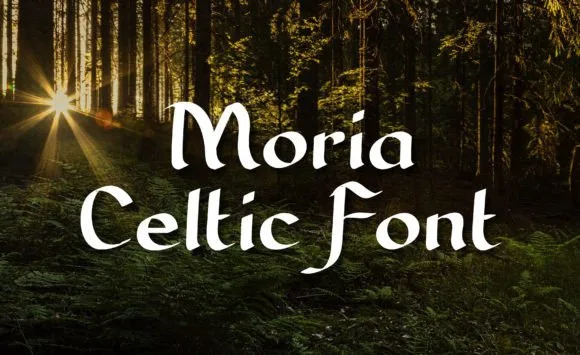 Moria Font Moria Font Poster 1