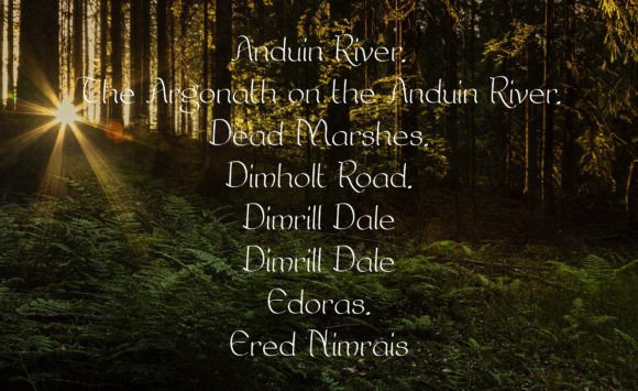 Moria Font Poster 3