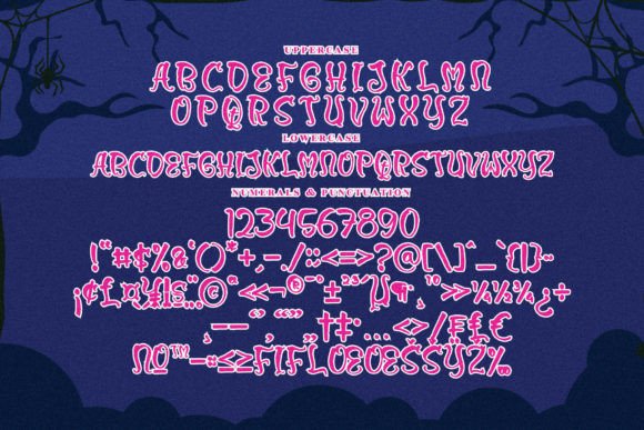 Morlew Candy Font Poster 13