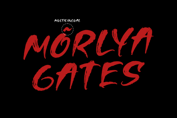 Morlya Gates Font Poster 12