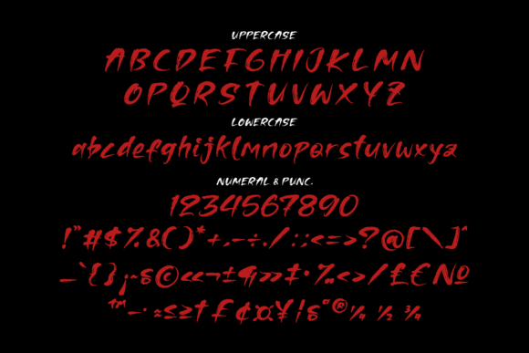 Morlya Gates Font Poster 13