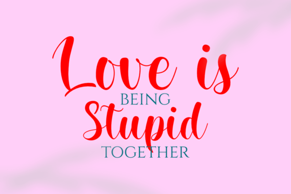 Morning Lover Font Poster 3