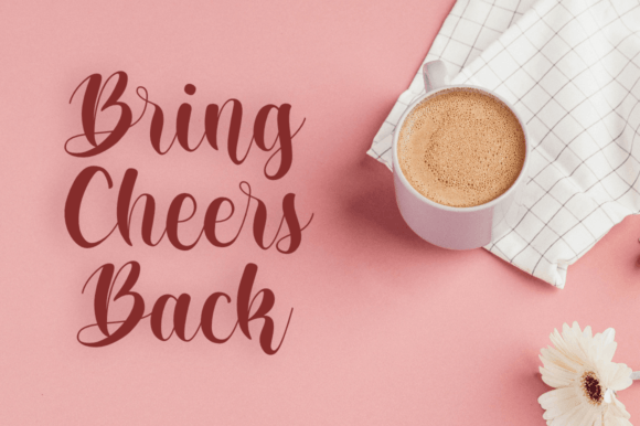 Morning Lover Font Poster 5