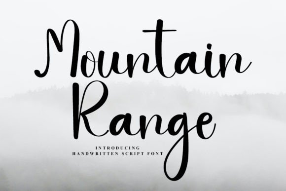 Mountain Range Font