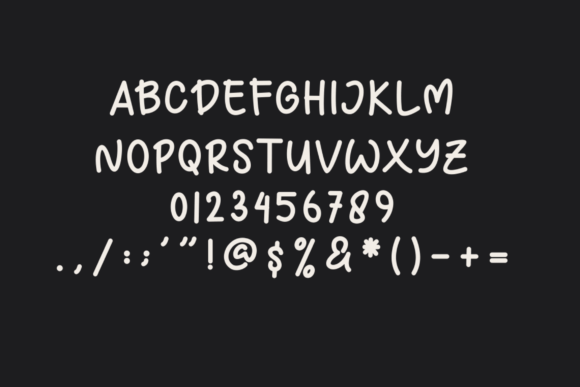 Mrquick Font Poster 4