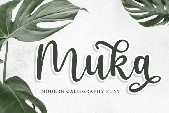 Muka Font Poster 1