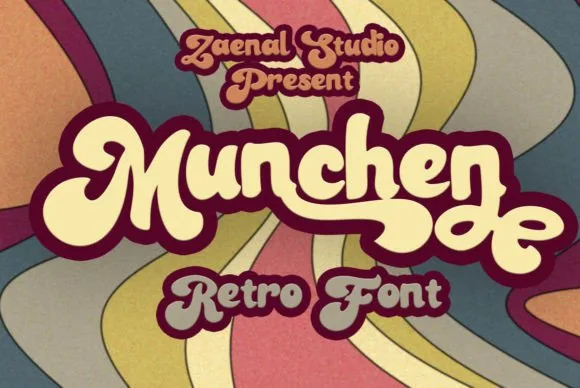 Munchen Font Munchen Font Poster 1